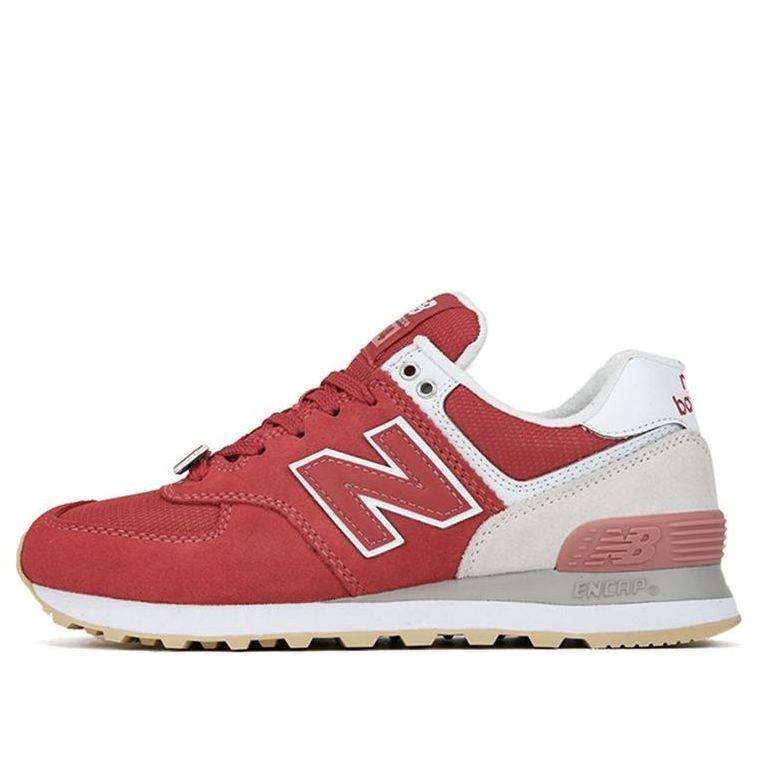 (WMNS) New Balance 574 Red/White WL574TAD