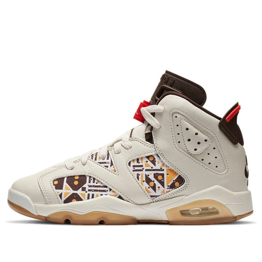 (GS) Air Jordan 6 Retro 'Quai 54 - Sail Gum' CZ6506-100