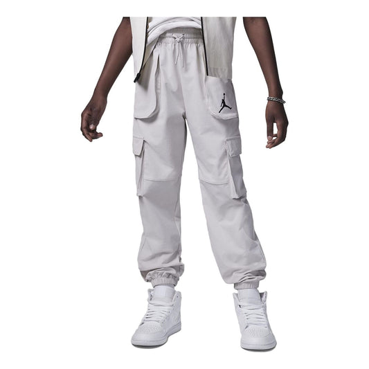 (GS) Air Jordan Logo Cargo Pants 'White' FV2621-072