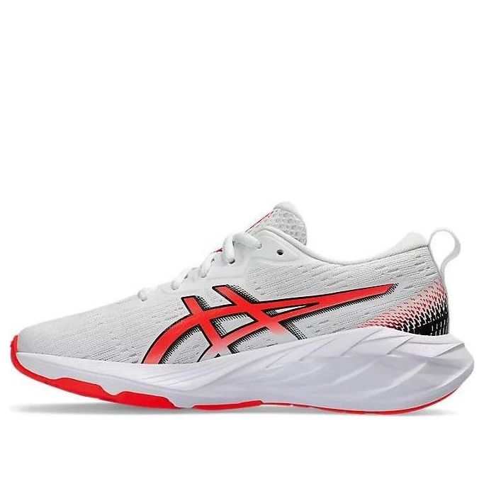 (GS) ASICS Novablast 4 'White Sunrise Red' 1014A317-100