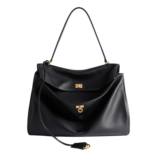 (WMNS) Balenciaga Rodeo Large Handbag 'Black' 7897442AA4V1000