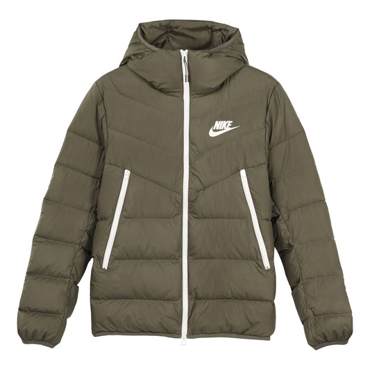 Nike Sportswear NSW Down Fill Sports hooded Stay Warm Down Jacket Green CU0226-380