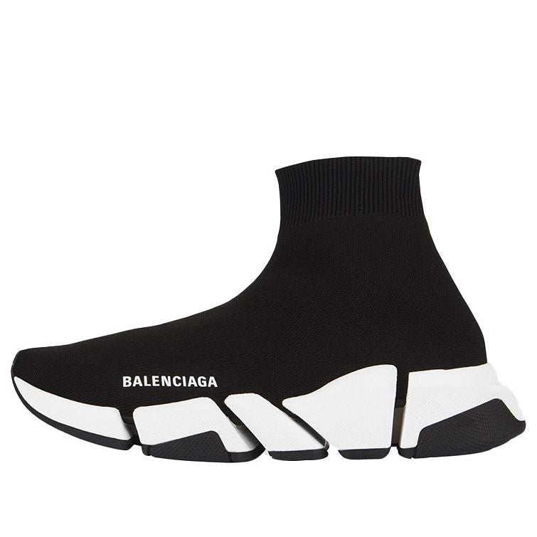 (WMNS) Balenciaga Speed 2.0 Sneaker 'Black White' 617196W2DB21015