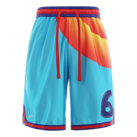 Nike x Space Jam Lebron James Basketball Shorts Asia Sizing 'Blue' DJ3870-434