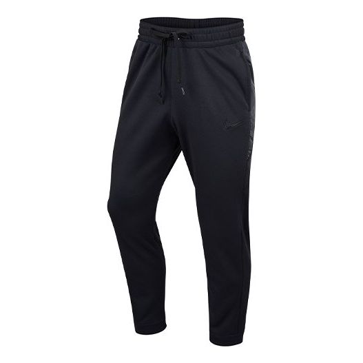 Nike Lacing Side Splicing Design Sports Long Pants Black CZ2451-010