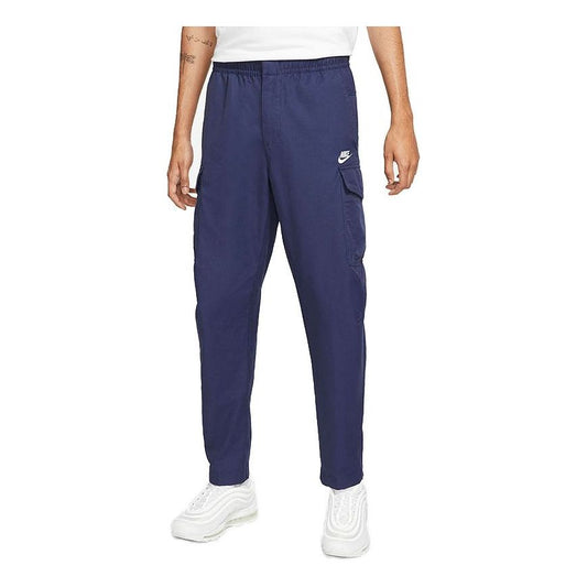 Men's Nike Sportswear Utility Casual Sports Woven Unlined Long Pants/Trousers Navy Blue DD5208-410