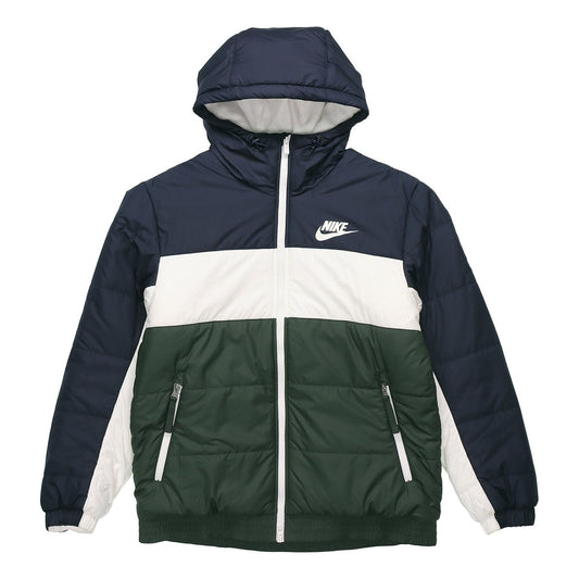 Nike Sportswear Zipper Cardigan Woven Jacket Silver Green Silvergreen BV4684-451