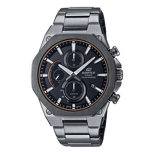 CASIO EDIFICE Solar Powered Mens Gray Analog EFS-S570DC-1A