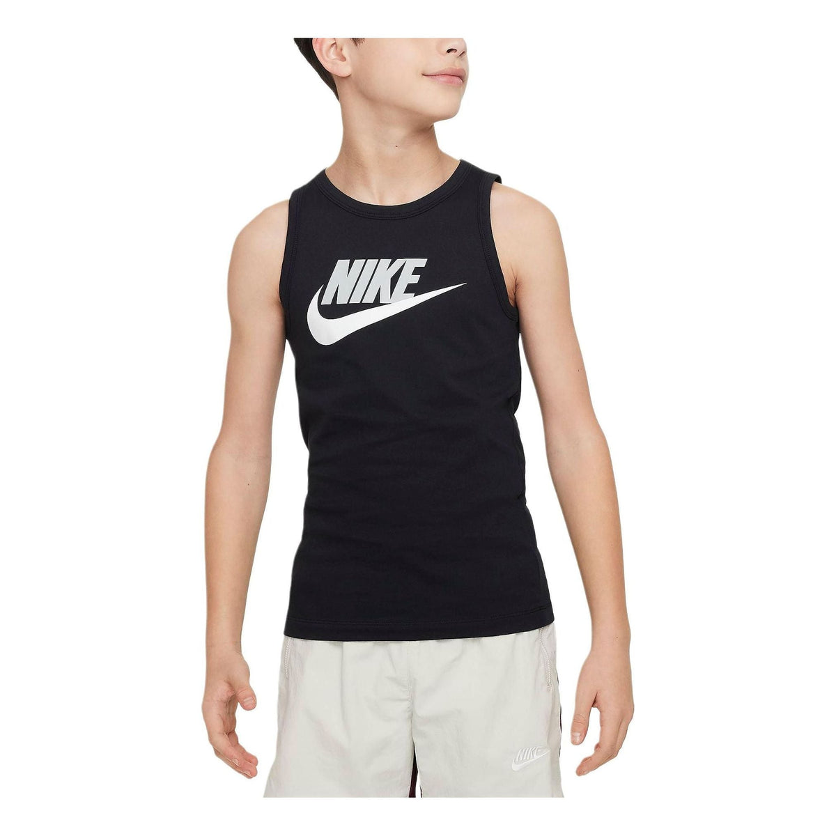 (GS) Nike Sportswear Essential Tank Top 'Black' FV5325-010