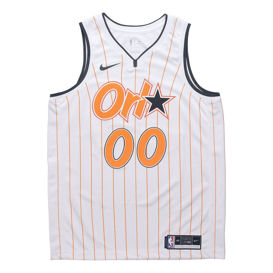 Nike NBA SW 20-21 Orlando Magic Aaron Gordon City Edition Swingman Jersey White CN1761-101