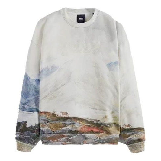 KITH Peak Nelson Crewneck 'Chalk' KHM030879-410