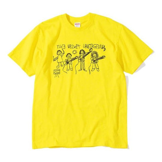 Supreme FW19 Week 4 x The Velvet Underground Drawing Tee SUP-FW19-454