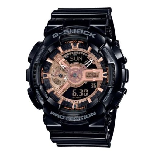 CASIO G-Shock Analog-Digital 'Black Rose' GA-110MMC-1ADR
