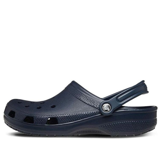 Crocs Classic Beach Unisex Blue Black Sandals 'Blue Black' 10001-410