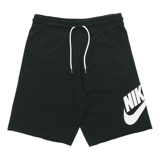 Nike Casual Comfy Breathable Knit Sports Shorts Black AT5268-010