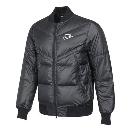 Nike Sportswear Down-fillwind Runner Sports Stay Warm Solid Color Down Jacket Black DJ0430-010