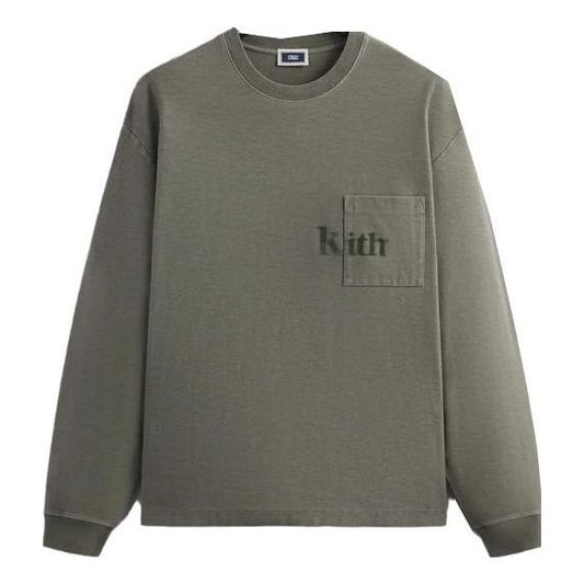 KITH Long-Sleeve Quinn Tee 'Haze' KHM031317-335
