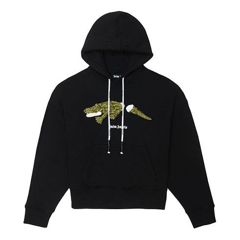 Men's PALM ANGELS Pattern Printing Black PMBB058E20FLE0071055