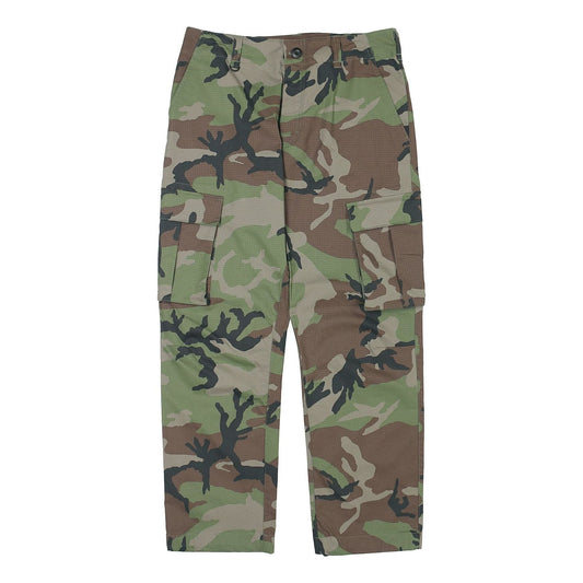 Nike SB Skateboard Flex FTM Camo Skate Pants Medium olive AT3493-222