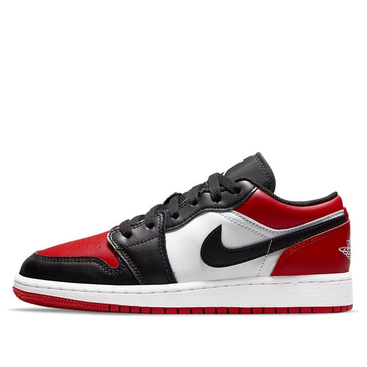 (GS) Air Jordan 1 Low 'Bred Toe' 553560-612