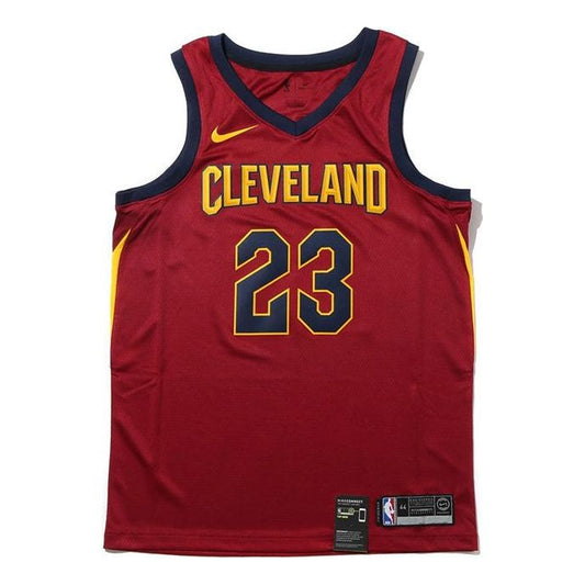 Nike NBA Jersey icon edition Basketball SW Fan Edition Cleveland Cavaliers LeBron James No. 23 Red 864467-677