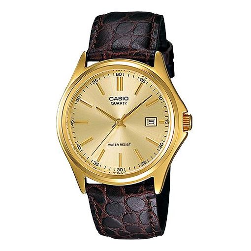 CASIO Male DRESS Japan / South Korea Fashion Mens Gold Analog MTP-1183Q-9A