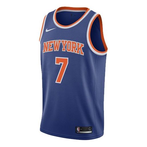 Nike Basketball Jersey/Vest SW Fan Edition Knicks Team limited NBA Anthony No. 7 Blue 864495-497