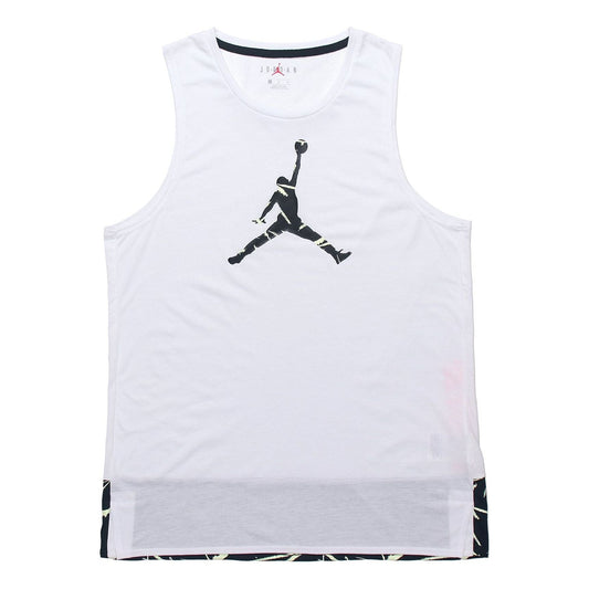 Air Jordan 23 Alpha Dongdan Basketball Vest Male White CW7082-100