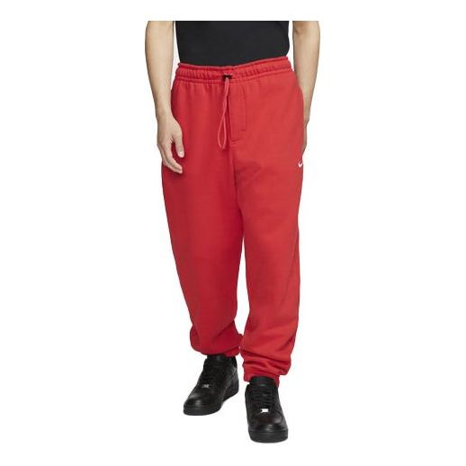 Men's Nike Lab Collection Retro Casual Fleece Lined Long Pants/Trousers University Red AV8279-657