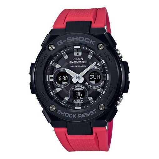 CASIO G-Shock G-Steel 'Black Red' GST-W300G-1A4PR