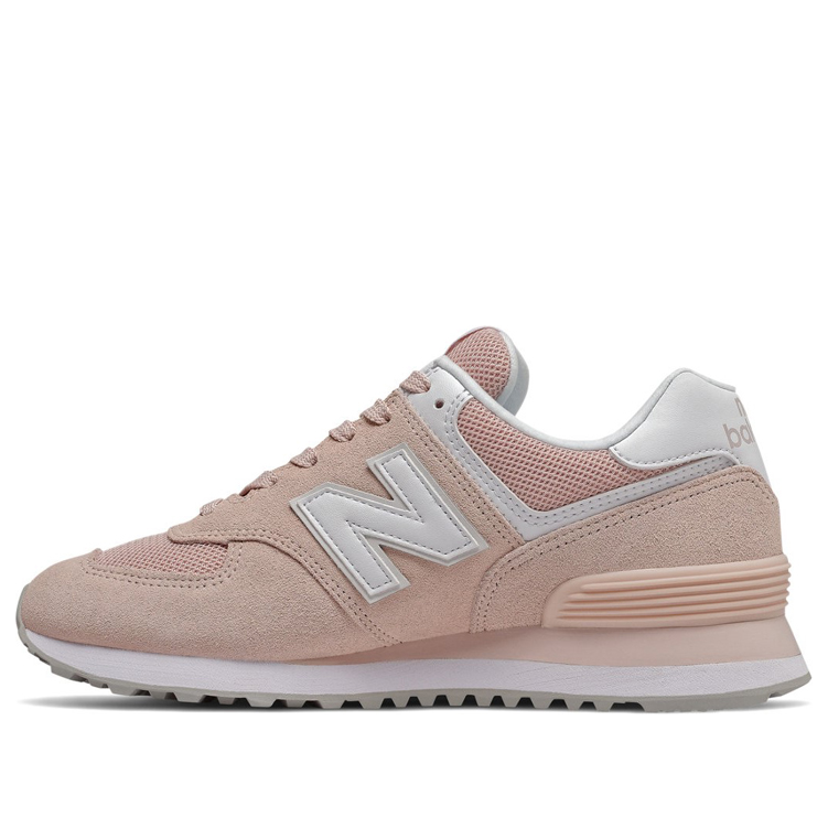 (WMNS) New Balance 574 Series Pink White B Wide WL574OAB