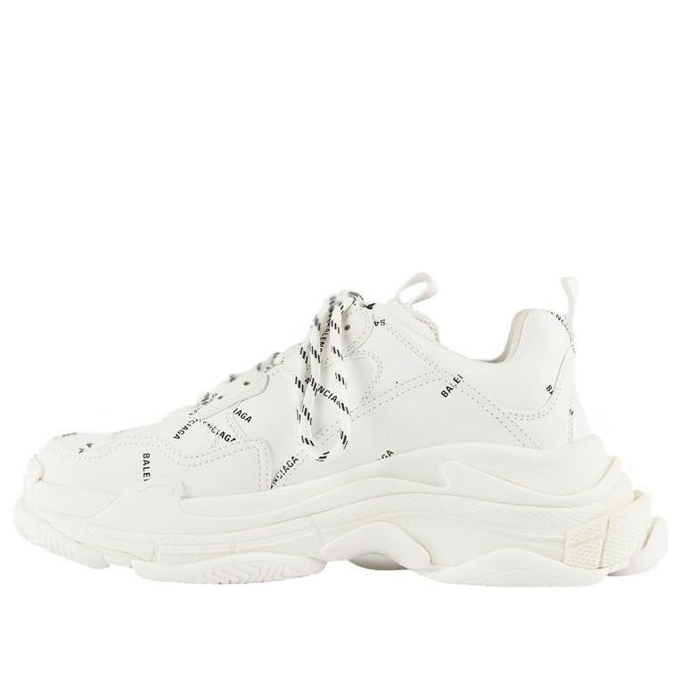 Balenciaga Triple S Sneaker 'Allover Logo - White' 536737W2FA19010