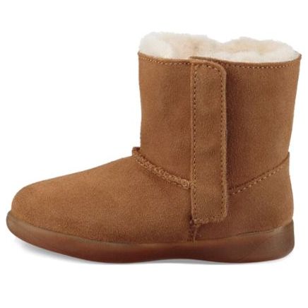 (PS) UGG Keelan Velcro Fleece Lined Brown 1096089T-CHE