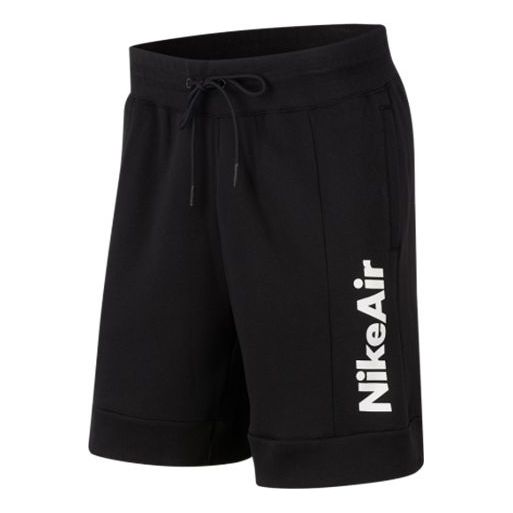 Men's Nike Air Fleece Colorblock Black Shorts CJ4833-010