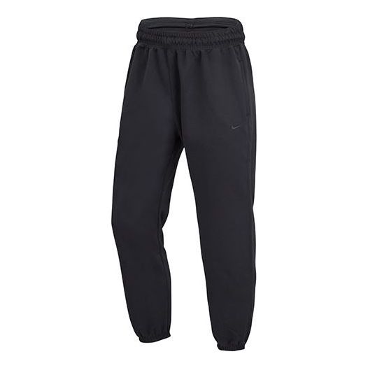 Men's Nike Knit Athleisure Casual Sports Long Pants/Trousers Black DH9730-010