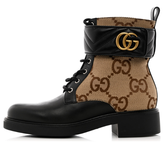 (WMNS) Gucci Ankle Boot 'Double G - Beige' 678984-17K40-1284