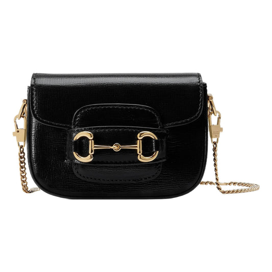 (WMNS) Gucci Horsebit 1955 Super Mini Bag 'Black' 760253-AAA7G-1000