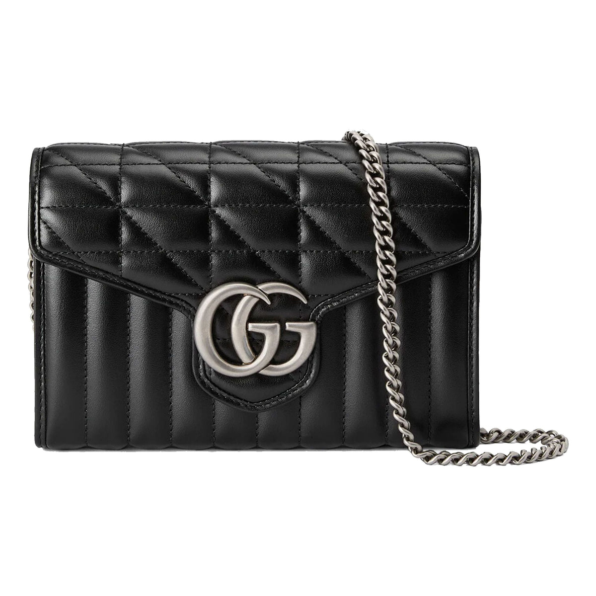 (WMNS) Gucci GG Marmont Mini Bag 'Black' 474575-DTD5N-1000
