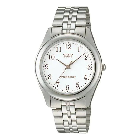 Men's CASIO STANDARD Series quartz waterproof Stainless Steel Strap Mens MTP-1129AA-7BJH