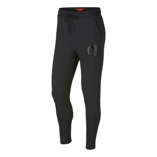 Men's Nike Golden State Warriors Basketball Training Sports Pants/Trousers/Joggers Dark Grey 860885-032