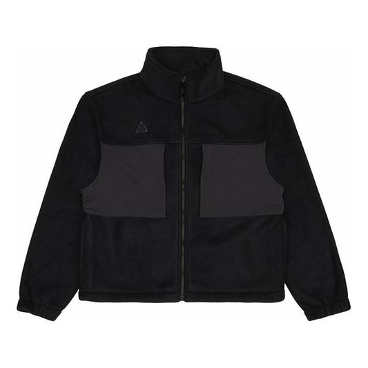 Nike Lab ACG Fleece Jacket 'Black Anthracite' BQ7198-011
