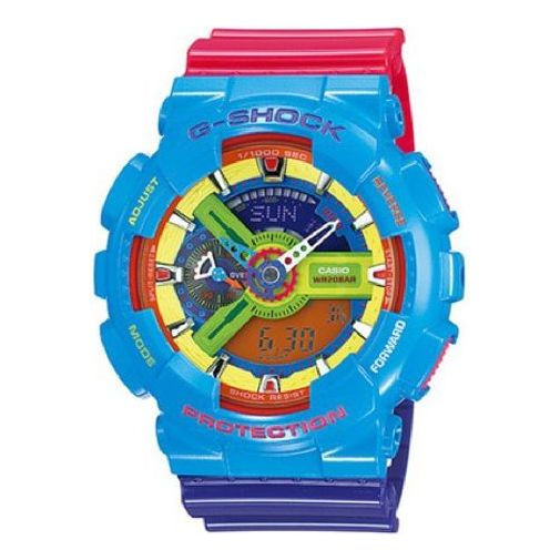 CASIO G-Shock Analog-Digital 'Light Blue' GA-110F-2DR