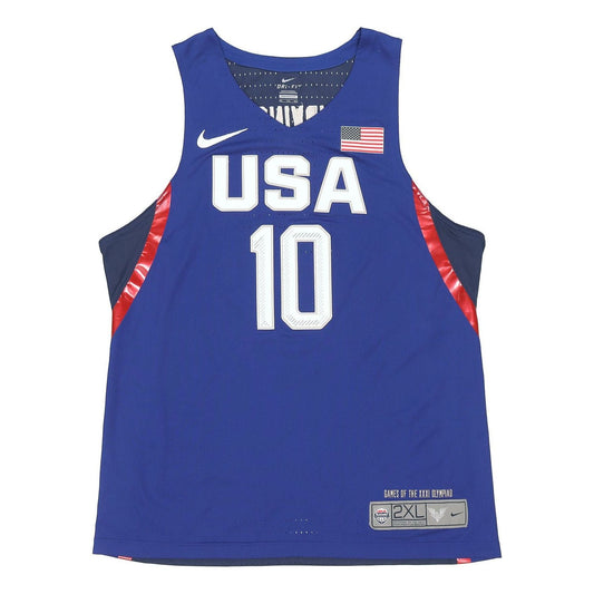 Nike Usab Vapor Authentic Team USA Irving Basketball Jersey For Men Dark-Blue Dark blue 749969-458