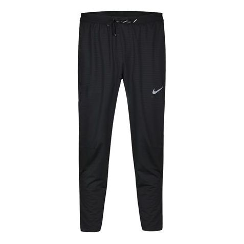 Nike Phnm Elite Knit Reflective Strip Running Pants Men's Black BV4814-010