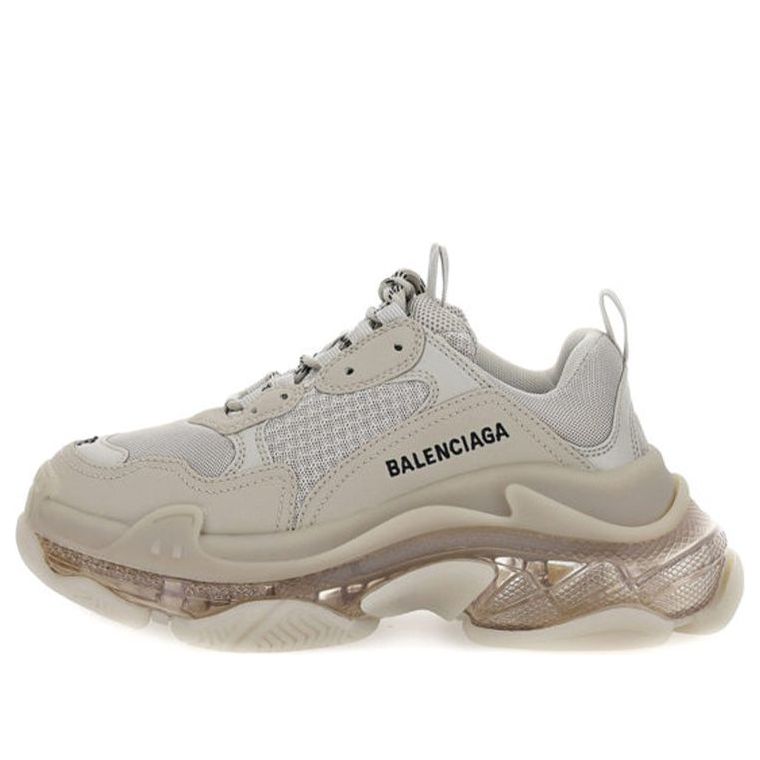 (WMNS) Balenciaga Triple S Sneaker 'Clear Sole - Beige' 544351W2GA19002
