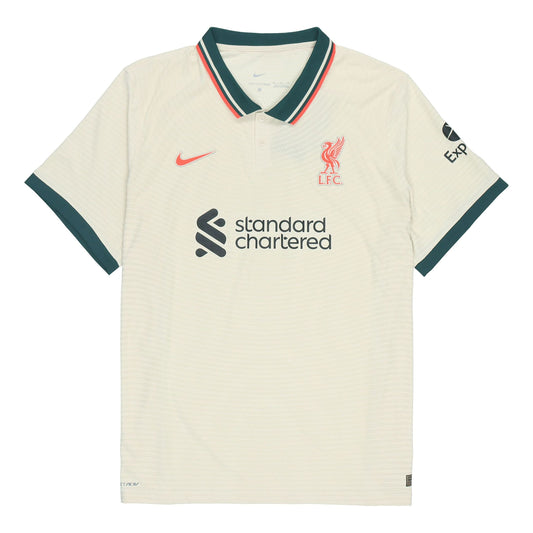 Nike Soccer/Football Sports Short Sleeve Jersey AU Player Edition 21-22 Season Liverpool Away Gray DB2532-239