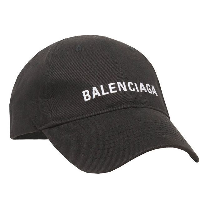 Balenciaga Cap 'Black White' 529192310B21077
