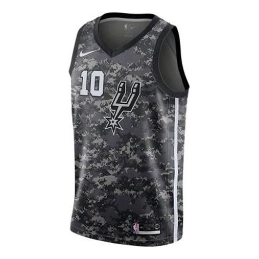 Nike NBA City limited Jersey SW Fan Edition 2018-19 Season Spurs Black Camouflage AJ4644-014