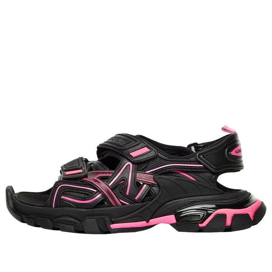 (WMNS) Balenciaga Track Sandal 'Black Pink' 617543W3AJ11050