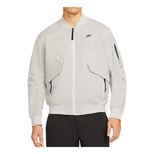 Men's Nike Sportswear Storm-fit Tech Pack Unlined Loose Zipper Jacket Gray DM5502-034